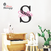 Load image into Gallery viewer, Customized Letter Name Design Wall Sticker