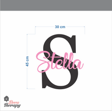 Load image into Gallery viewer, Customized Letter Name Design Wall Sticker