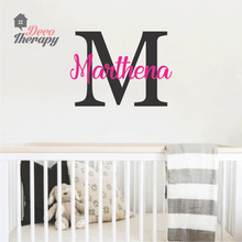 Load image into Gallery viewer, Customized Letter Name Design Wall Sticker