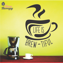 Load image into Gallery viewer, Life Is Brew-Tiful Wall Sticker