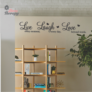 Live Laugh Love V1 Wall Sticker