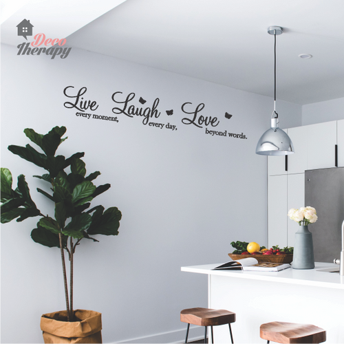 Live Laugh Love V1 Wall Sticker