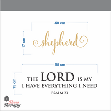 Load image into Gallery viewer, Lord Is My Shepherd I Have Everything I Need Wall Sticker