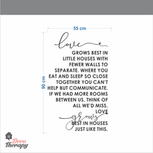 Load image into Gallery viewer, Love Grows Best V2 Wall Sticker