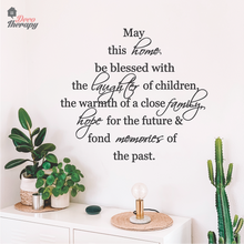 Load image into Gallery viewer, May This Home Be Blessed V1 Wall Sticker