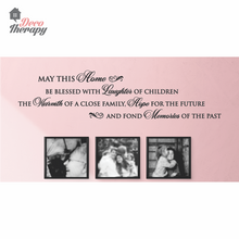 Load image into Gallery viewer, May This Home Be Blessed V2 Wall Sticker