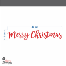 Load image into Gallery viewer, Merry Christmas On Door V2 Wall Sticker