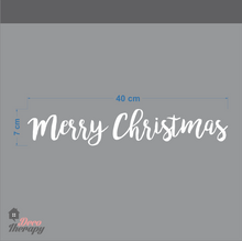 Load image into Gallery viewer, Merry Christmas On Door V2 Wall Sticker