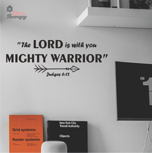 Mighty Warrior Wall Sticker