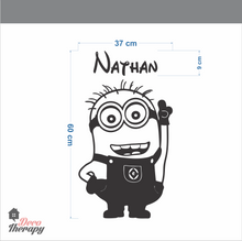 Load image into Gallery viewer, Customized Name Despicable Me Pick Me Design Wall Sticker