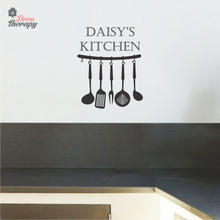 Load image into Gallery viewer, Customized Name Kitchen Design Wall Sticker