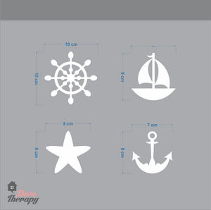 Nautical Pattern Wall Sticker