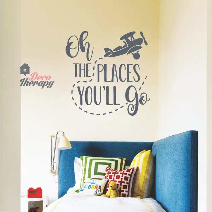 Oh The Places You'll Go Wall Sticker