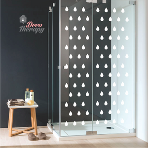 Raindrop Pattern Wall Sticker