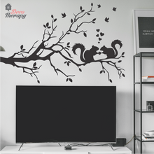 Load image into Gallery viewer, Squirrels On Tree Wall Sticker