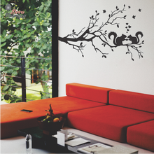 Load image into Gallery viewer, Squirrels On Tree Wall Sticker