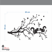 Load image into Gallery viewer, Squirrels On Tree Wall Sticker