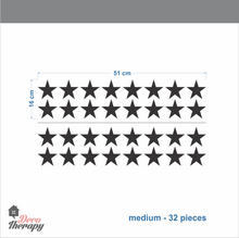 Load image into Gallery viewer, Star Pattern Black Wall Sticker