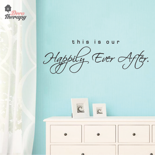 This Is Our Happily Ever After Wall Sticker