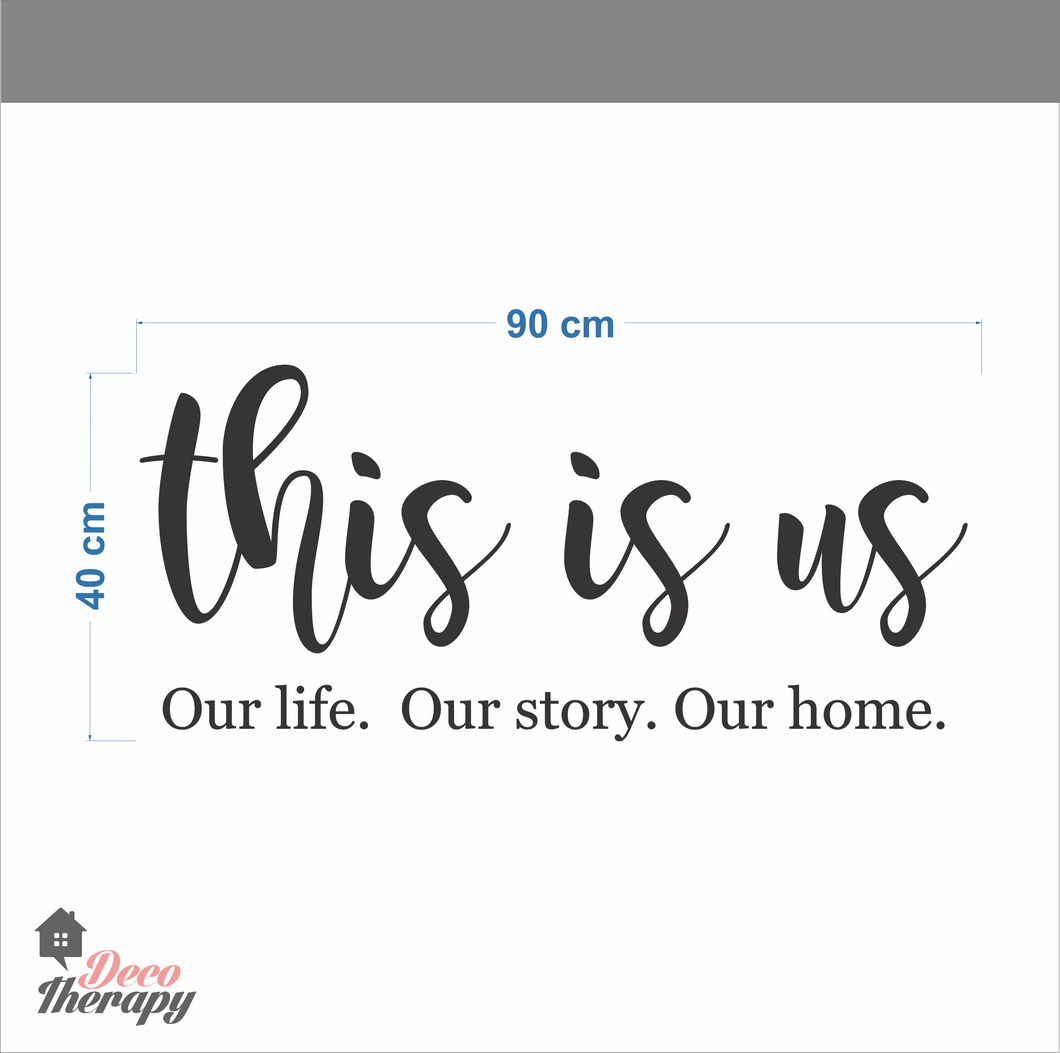 This Is Us V1 Wall Sticker