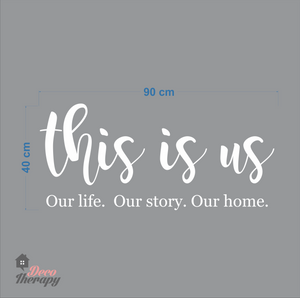 This Is Us V1 Wall Sticker