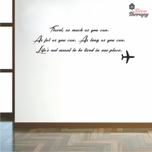 Load image into Gallery viewer, Travel As Much As You Can Wall Sticker