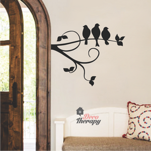 Tree Branch Birds V2 Wall Sticker