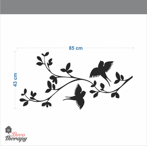 Tree Branch Birds V3 Wall Sticker