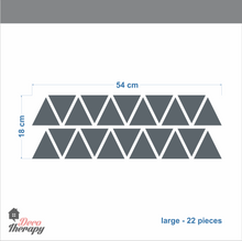 Load image into Gallery viewer, Triangle Pattern Wall Sticker