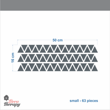 Load image into Gallery viewer, Triangle Pattern Wall Sticker