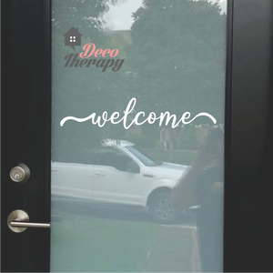 Welcome V2 Wall Sticker