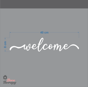 Welcome V2 Wall Sticker