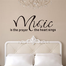 Load image into Gallery viewer, Music Heart Sings Wall Sticker