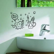 Load image into Gallery viewer, Brush Teeth Wall Sticker