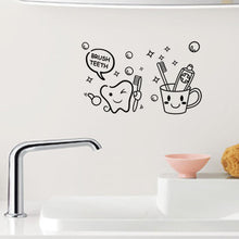 Load image into Gallery viewer, Brush Teeth Wall Sticker