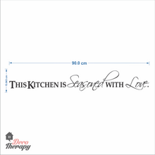 Load image into Gallery viewer, Kitchen Is Seasoned With Love Wall Sticker